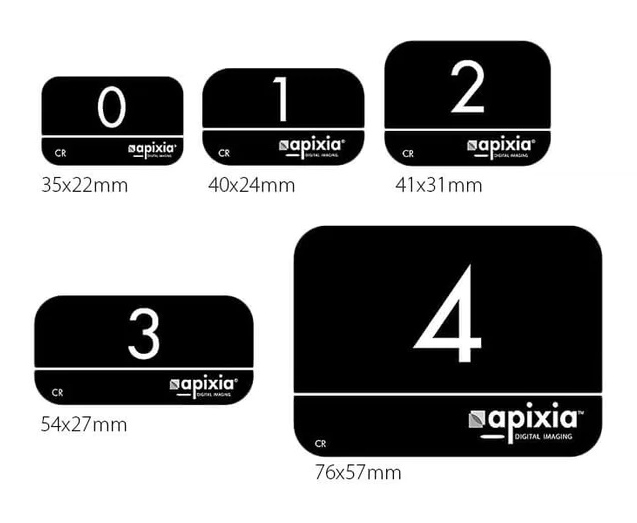 XR62 Apixia (PSP) Phosphor Plates